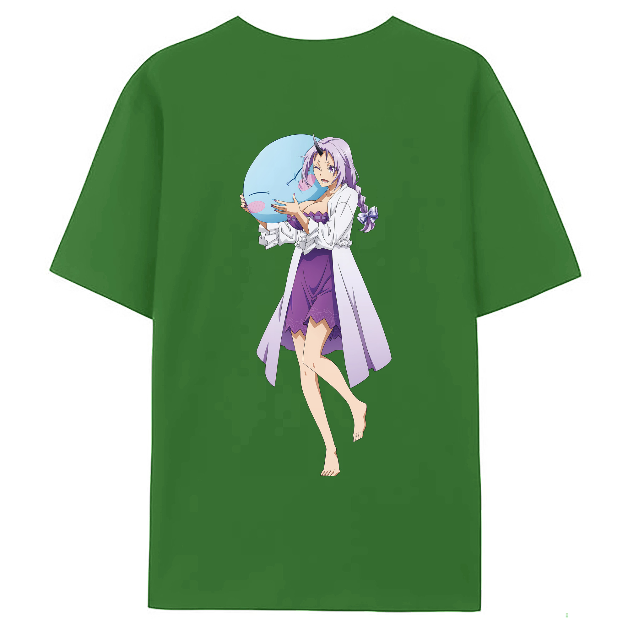 （画像用） 転スラ Regarding Reincarnated to Slime レディース半袖Tシャツ(バックプリント)
